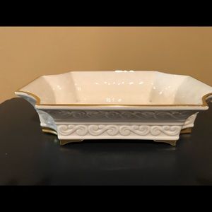 Lenox Footed Rectangular Serving Bowl